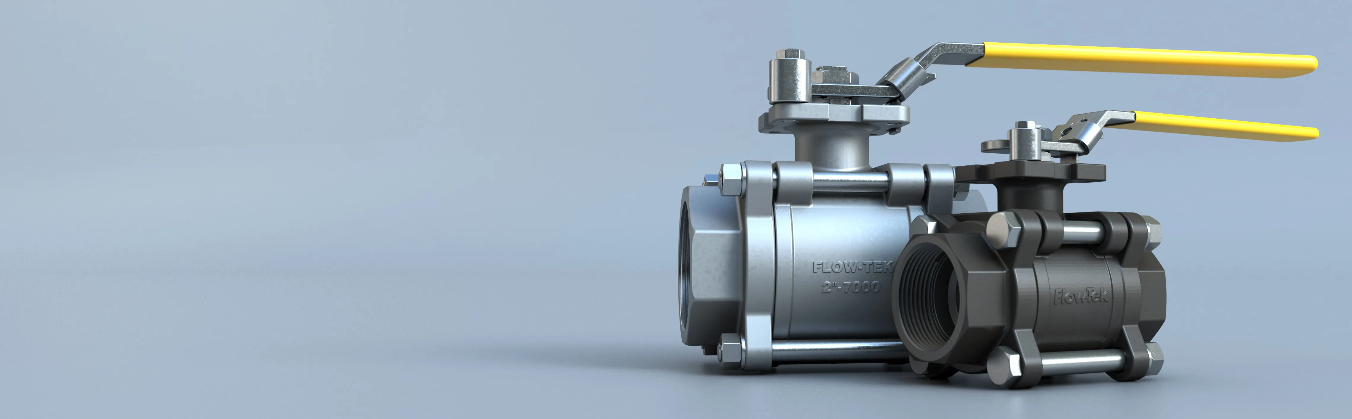 Three Piece Ball Valve Series 7000-8000